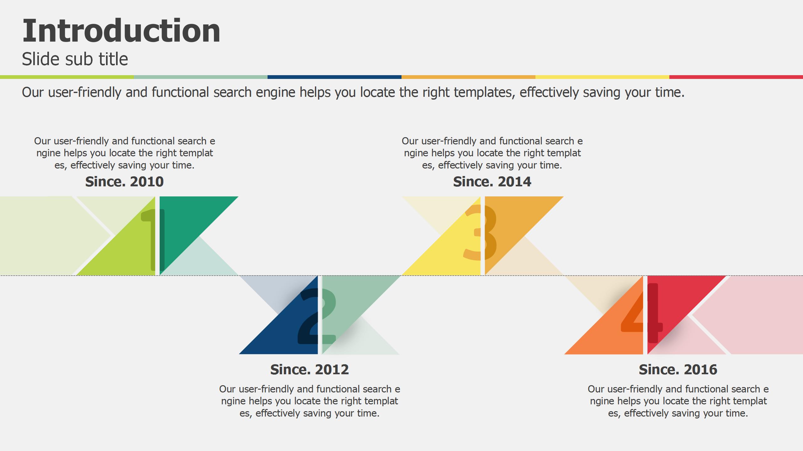 彩色简约财务汇报ppt模板