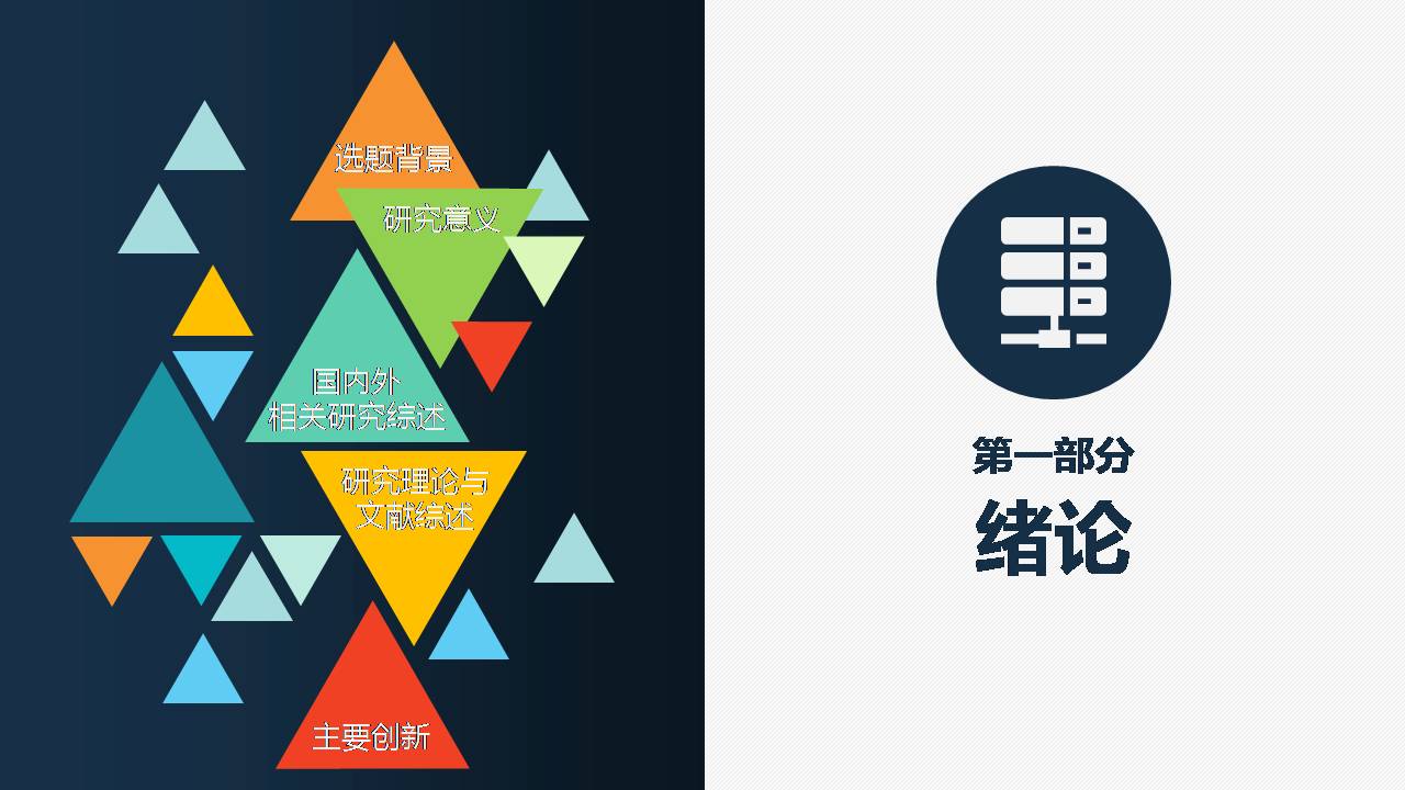 时尚简约大气业科研论文开题报告ppt模板