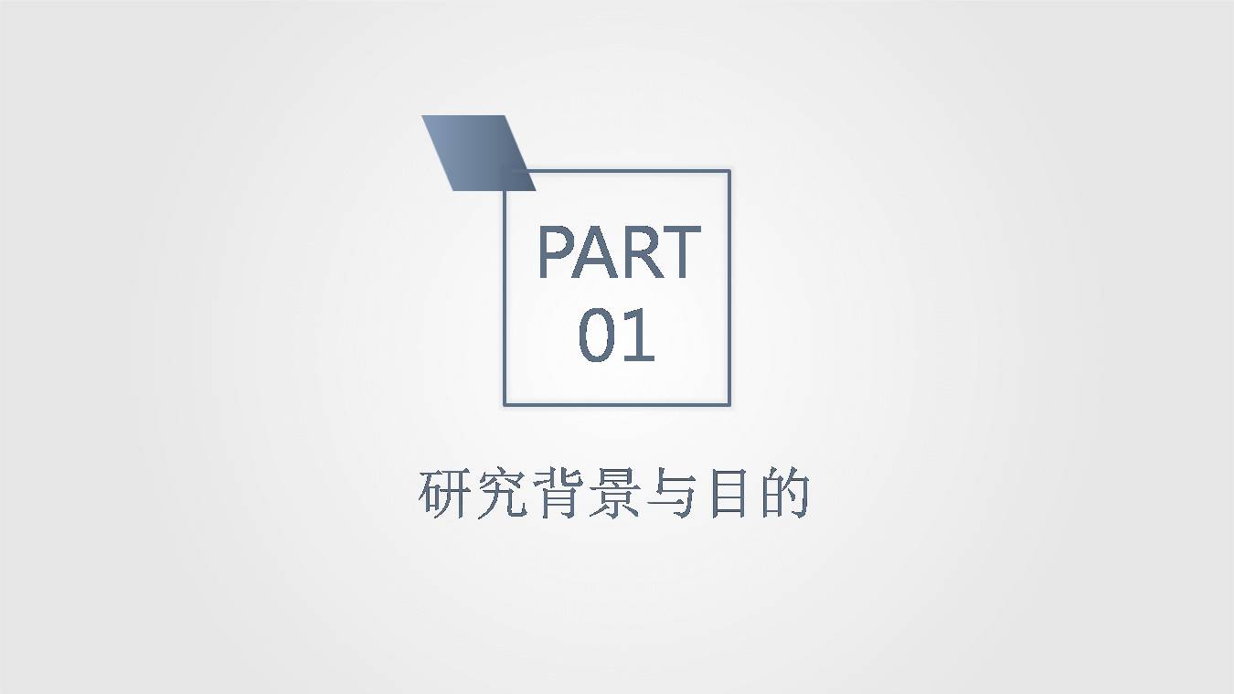 时尚简约大气毕业论文开题报告ppt模板百度云