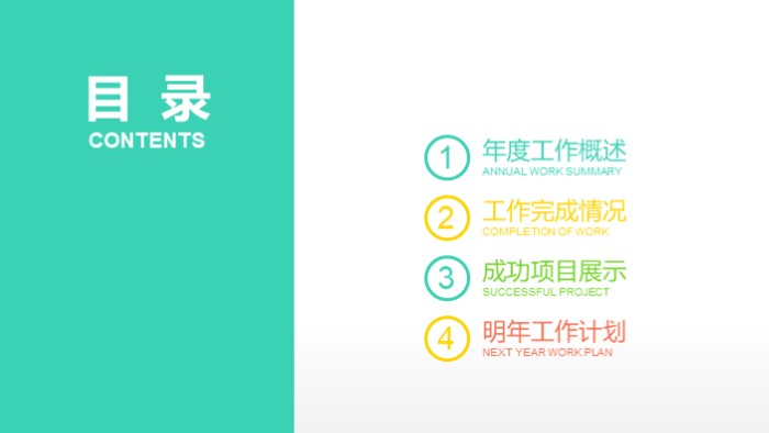 清新简洁大气月度质量工作总结ppt模板