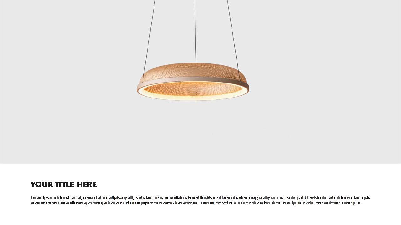 时尚简约大气室内设计说明ppt