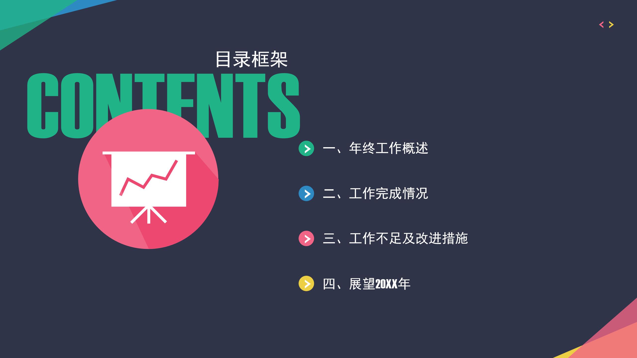 多彩时尚财务总结报告PPT模板
