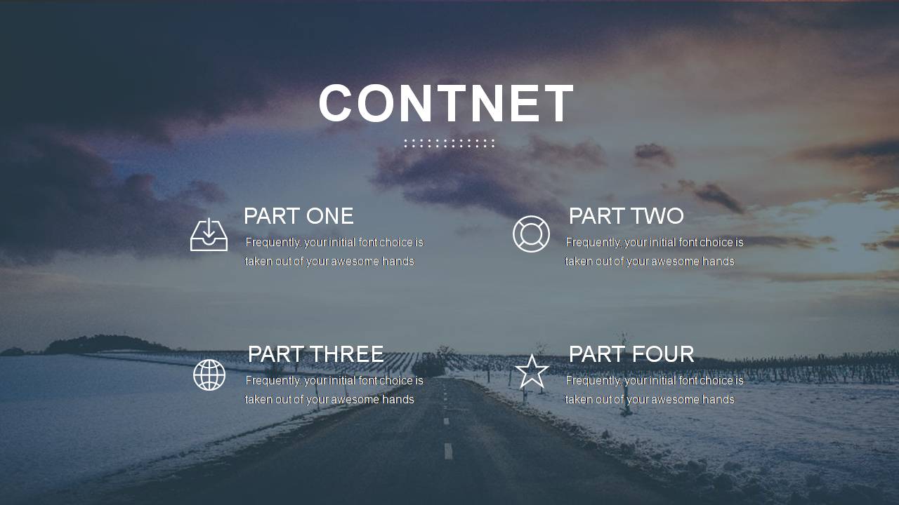 时尚简约大气ppt模板星空唯美