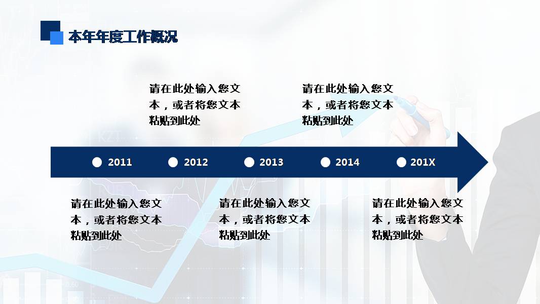 时尚简约大气ppt财务分析模板
