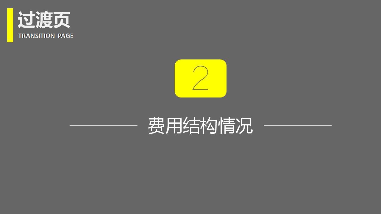 时尚简约大气财务分析报告ppt