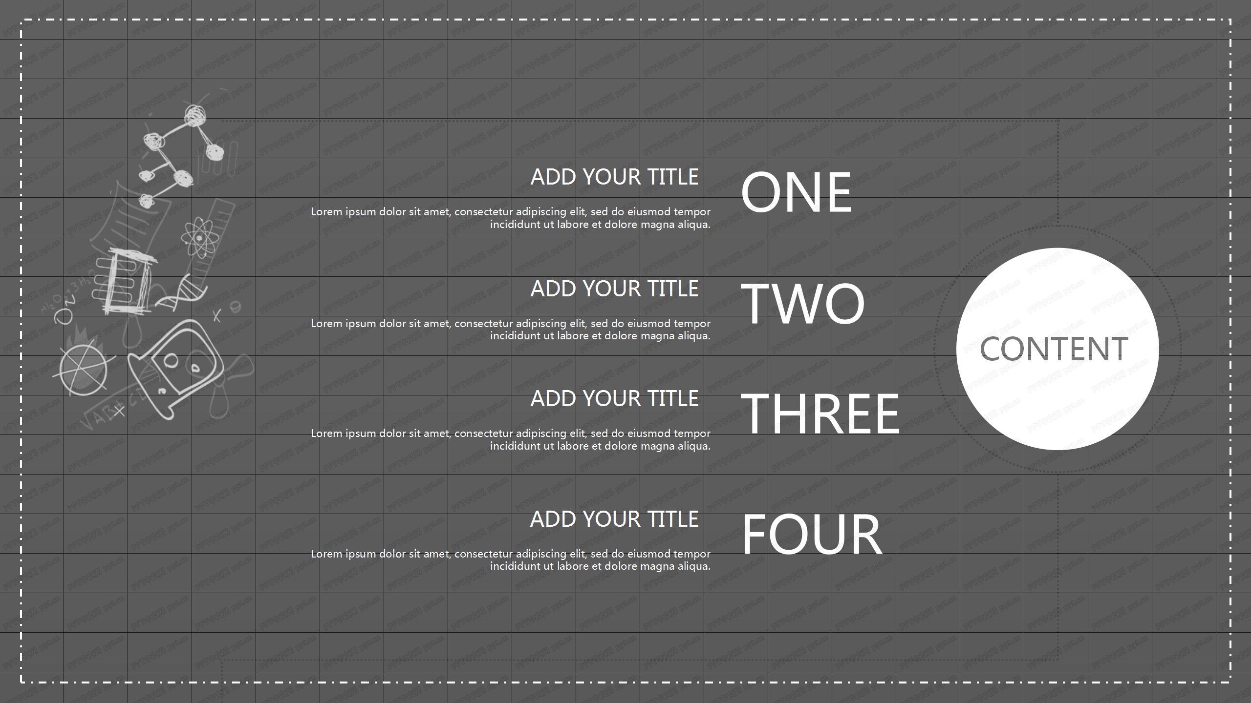 动态黑板创意DIY模板通用ppt模板