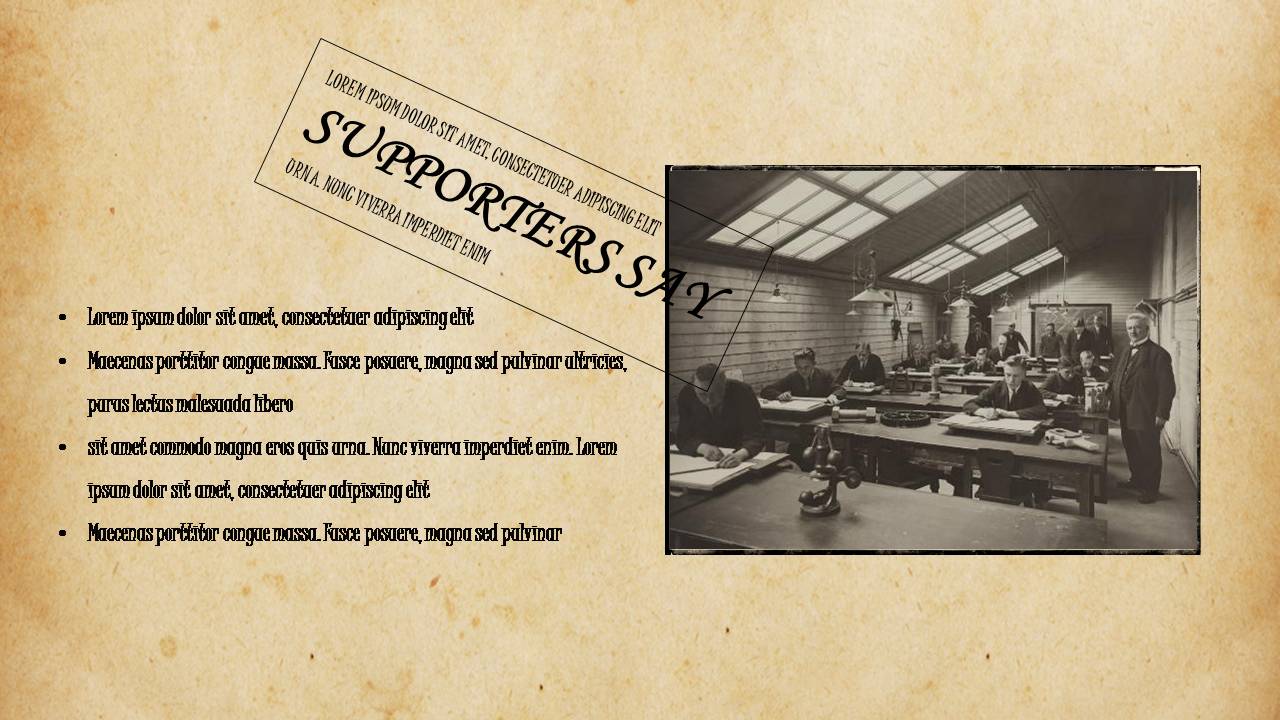 时尚简约大气ppt模板欧美复古历史风