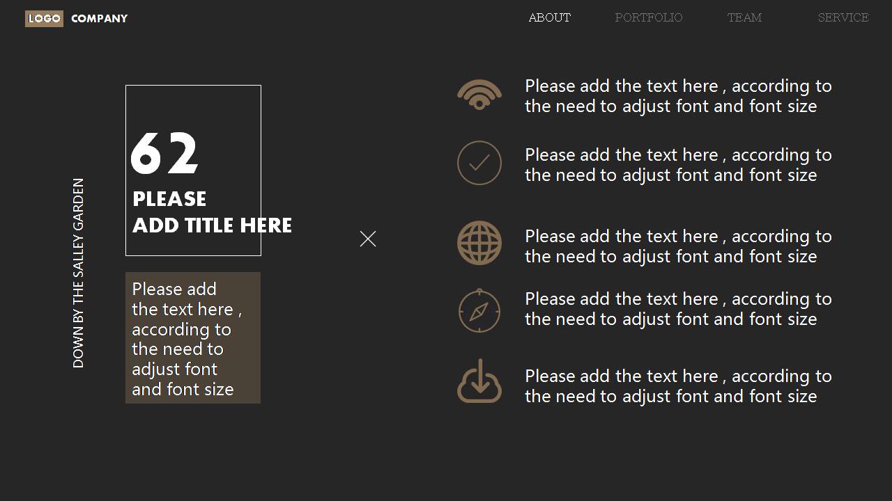 时尚简约大气欧美复古商务汇报ppt模板