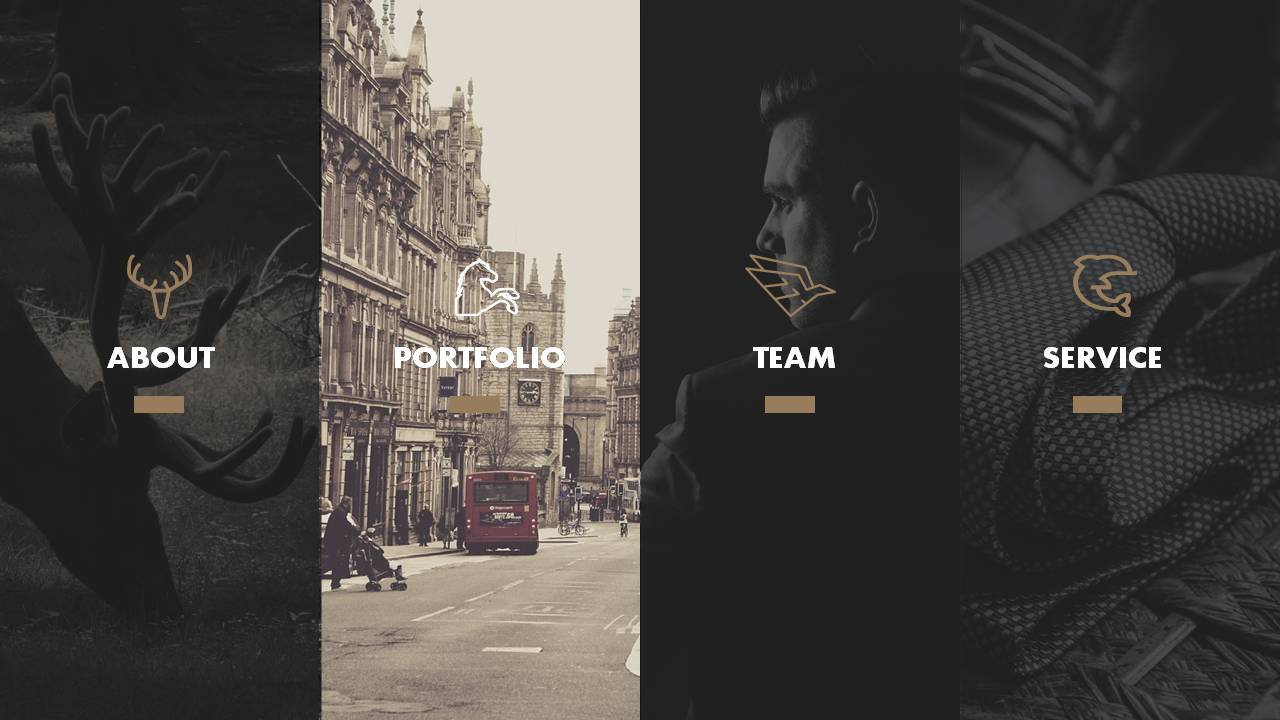 时尚简约大气欧美复古商务汇报ppt模板