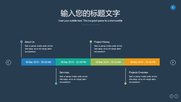 简洁时尚大气中期项目答辩ppt模板