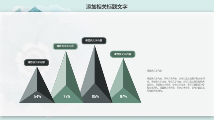 清新简洁大气初中综合素质评价ppt模板