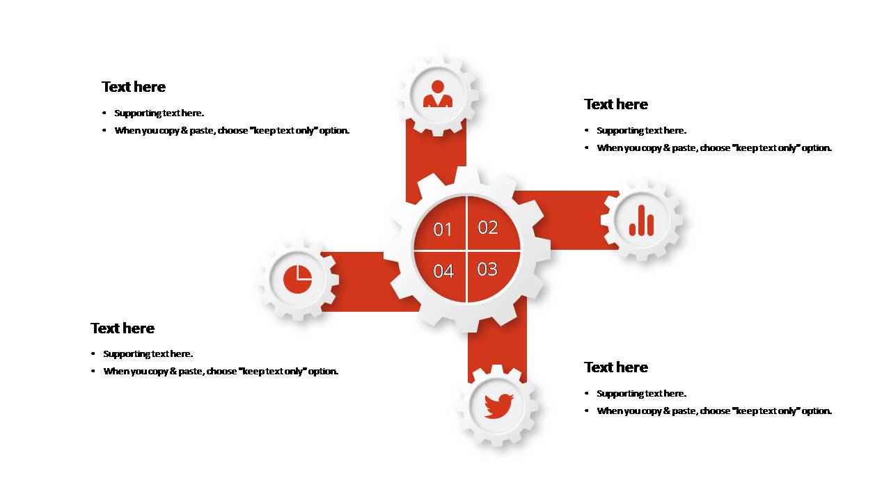 时尚简约大气图表商务实用公司月度工作总结ppt