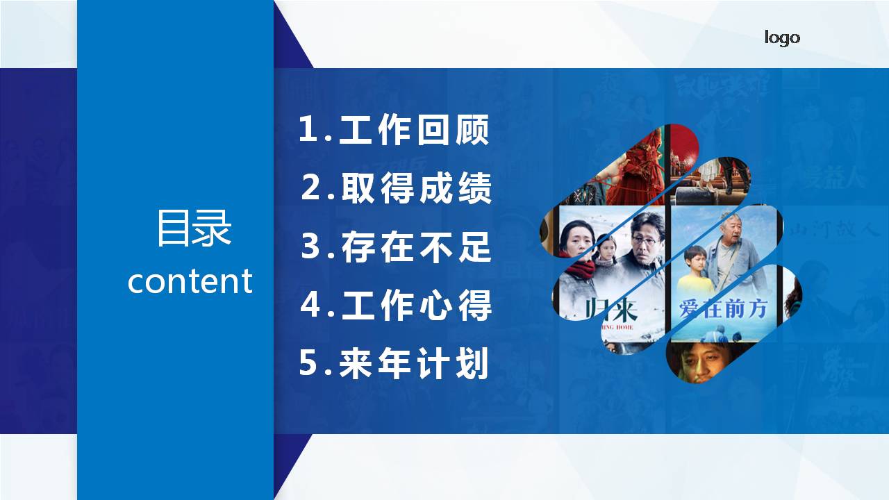 时尚简约大气渐变公司月度工作总结ppt