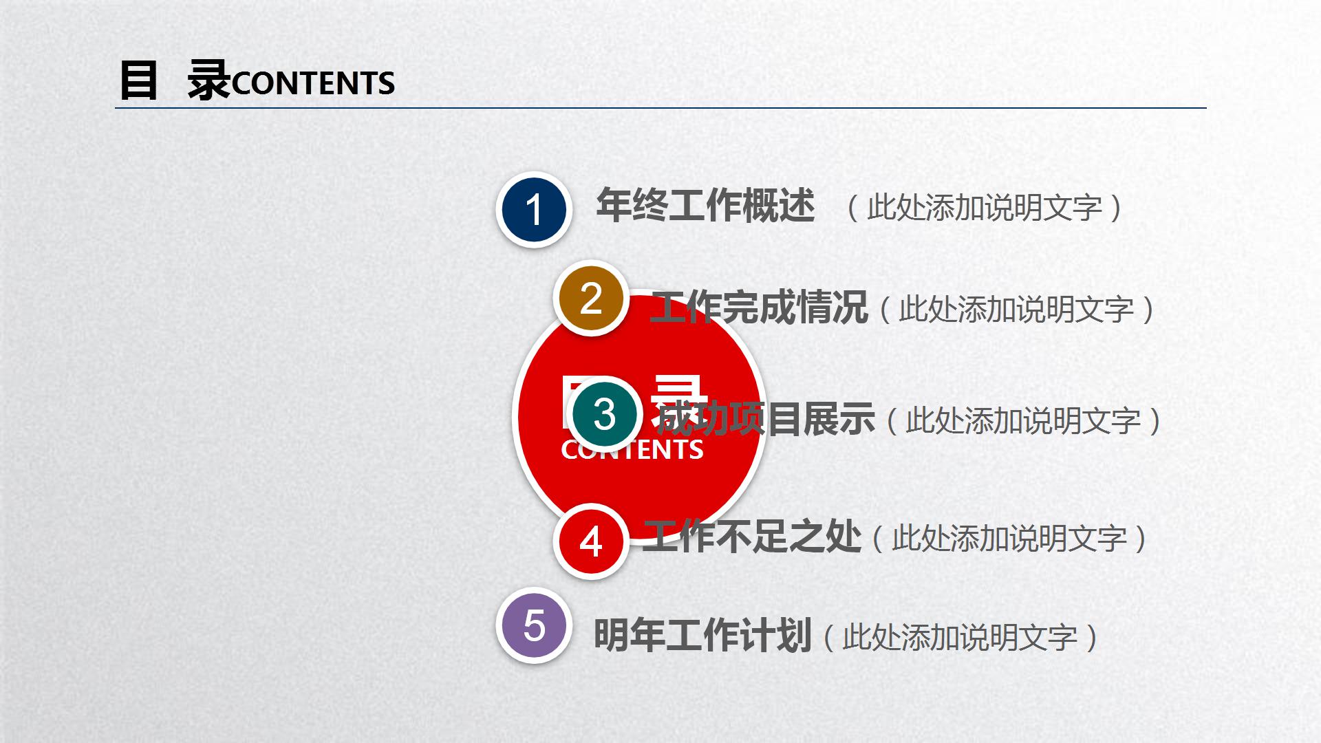 财务工作总结暨新年计划PPT模板