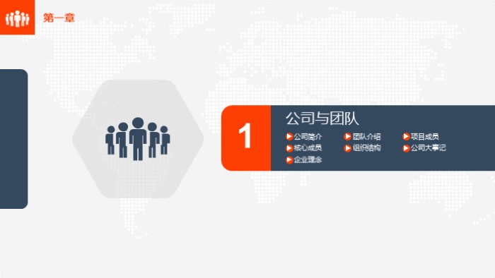 简洁大气清新科技产品宣传ppt模板