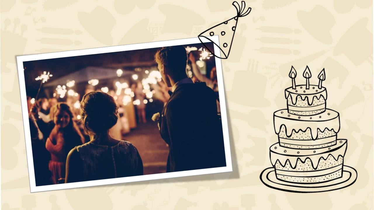 时尚简约大气儿童生日会ppt