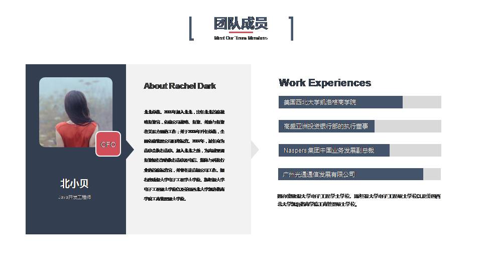 时尚简约大气科技感ppt模板