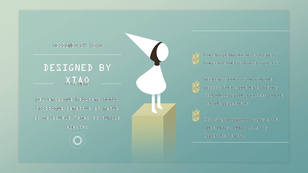 时尚简约大气游戏项目计划书ppt模板