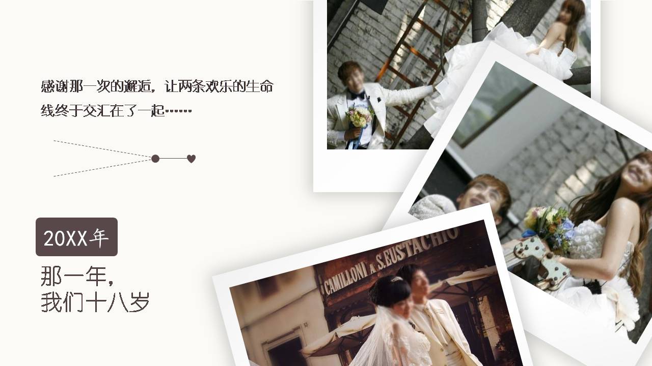 时尚简约大气优秀婚礼策划方案ppt模板