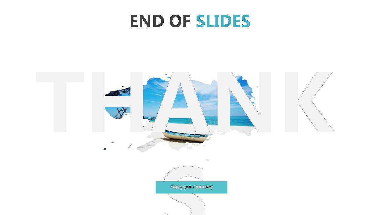 时尚简约大气海岛旅游景点路线介绍ppt模板