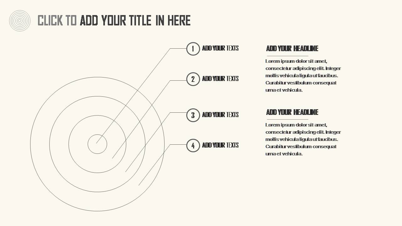 时尚简约大气极简线条圆形商务ppt模板