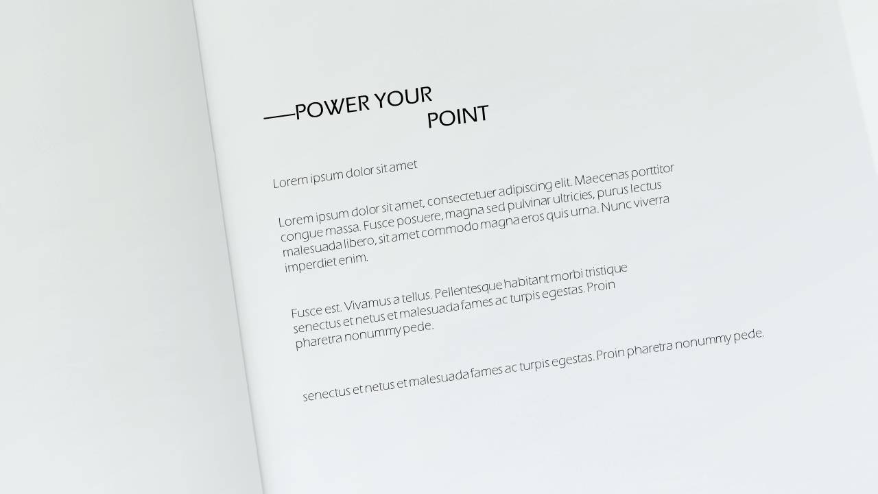 时尚简约大气创意书本ppt