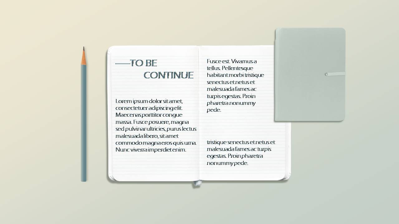 时尚简约大气创意书本ppt