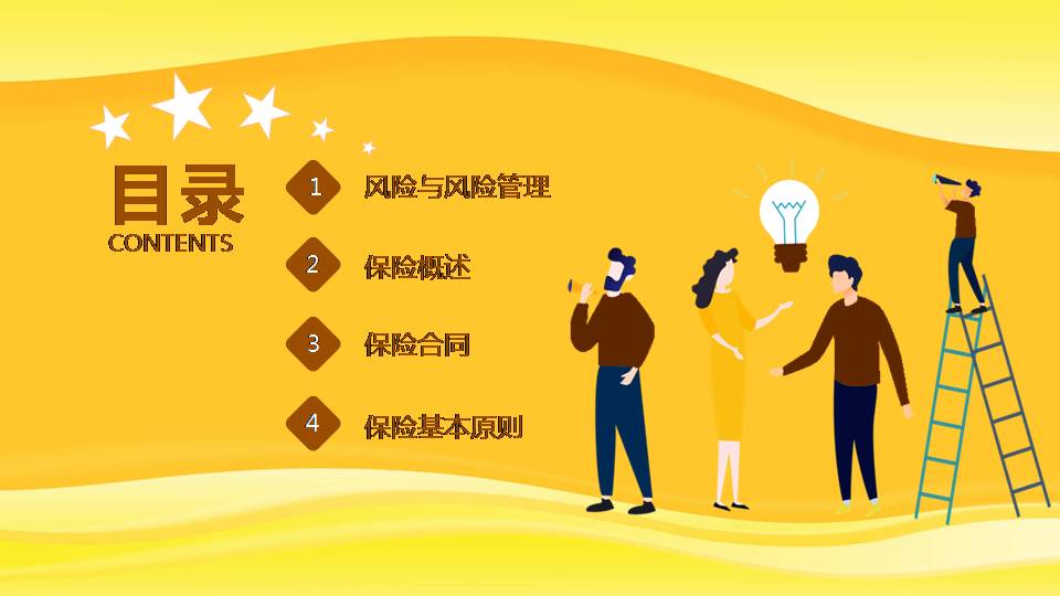 时尚简约大气人民币金融ppt模板