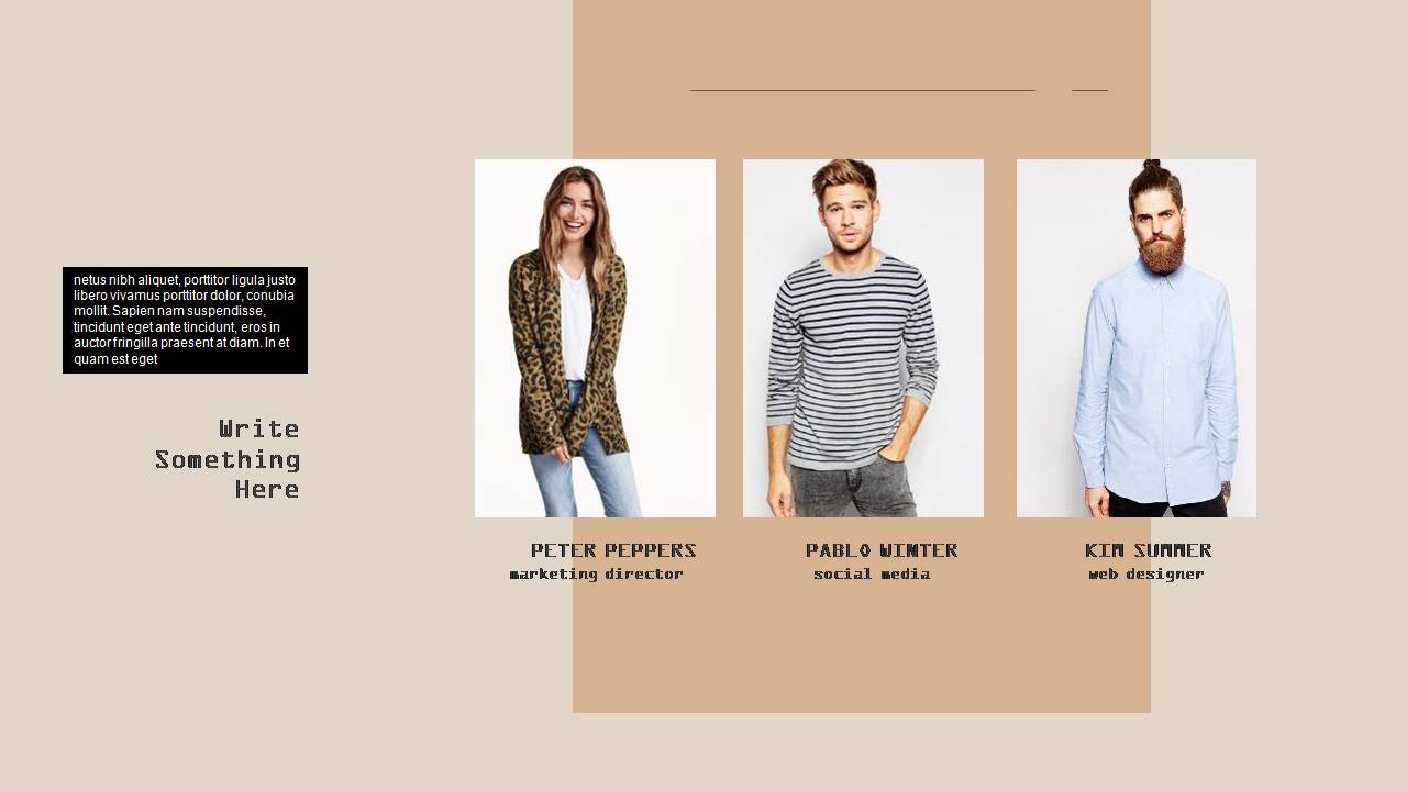 时尚简约大气超好看的杂志风ppt背景图片模板