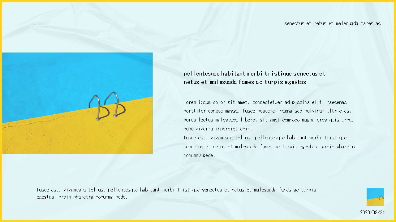 时尚清新简约超好看的柠檬主题ppt模板