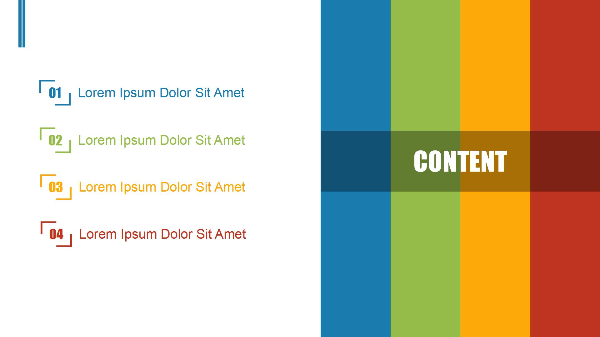 多彩创意工作汇报ppt模板