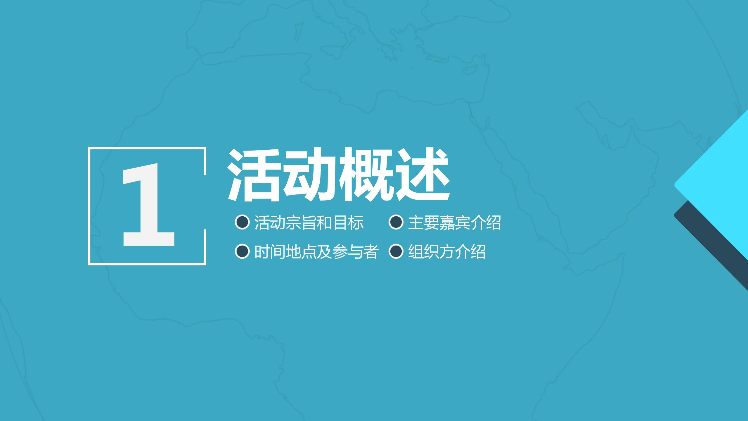 企业营销推广活动策划通用ppt模板