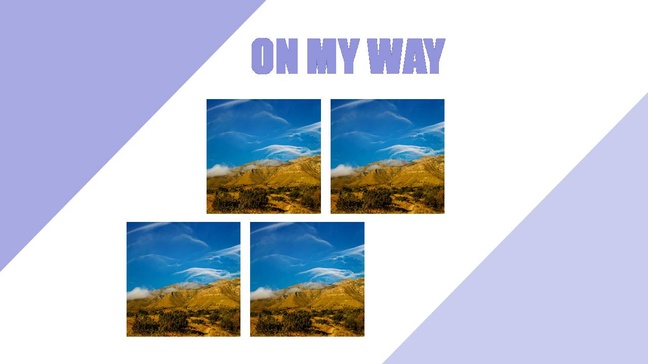 时尚简约大气旅游风景ppt模板