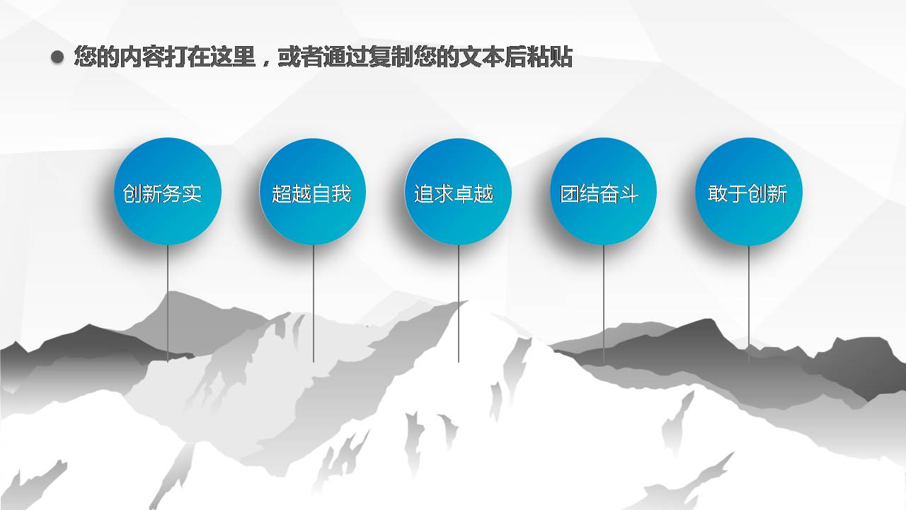 时尚简约大气项目立项述职报告ppt模板