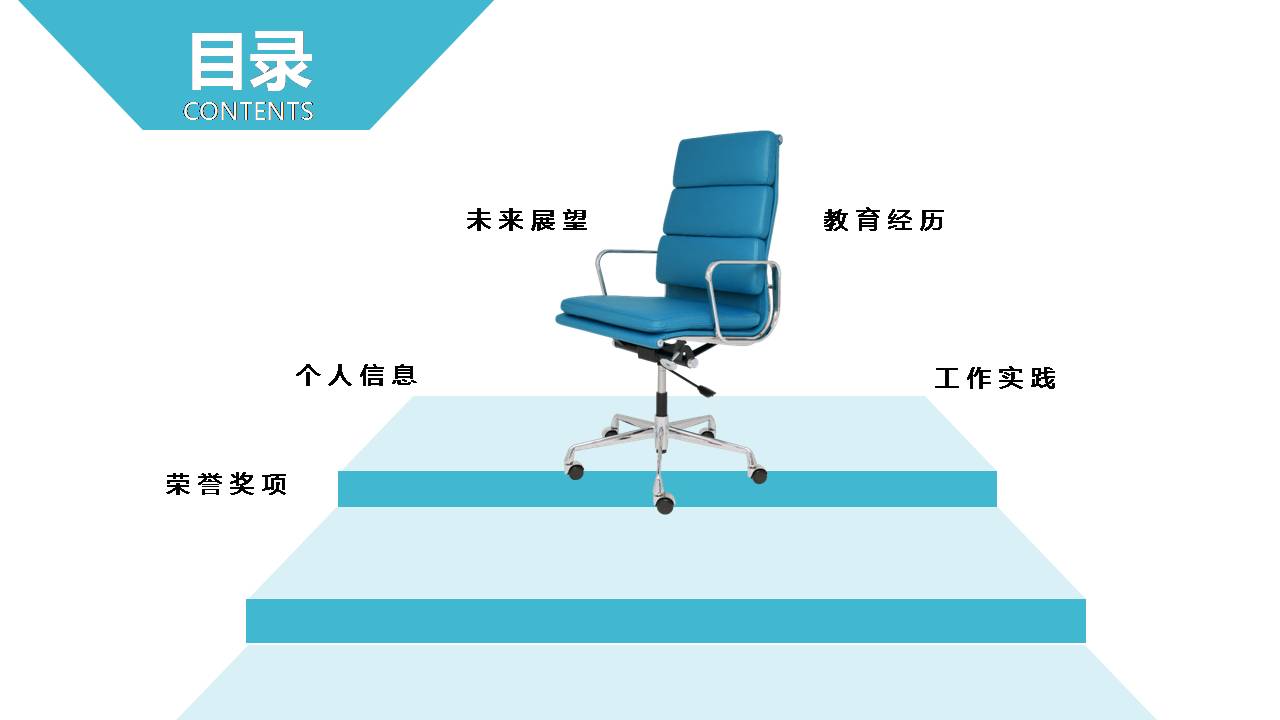 清新的主题鲜明个人介绍ppt模板