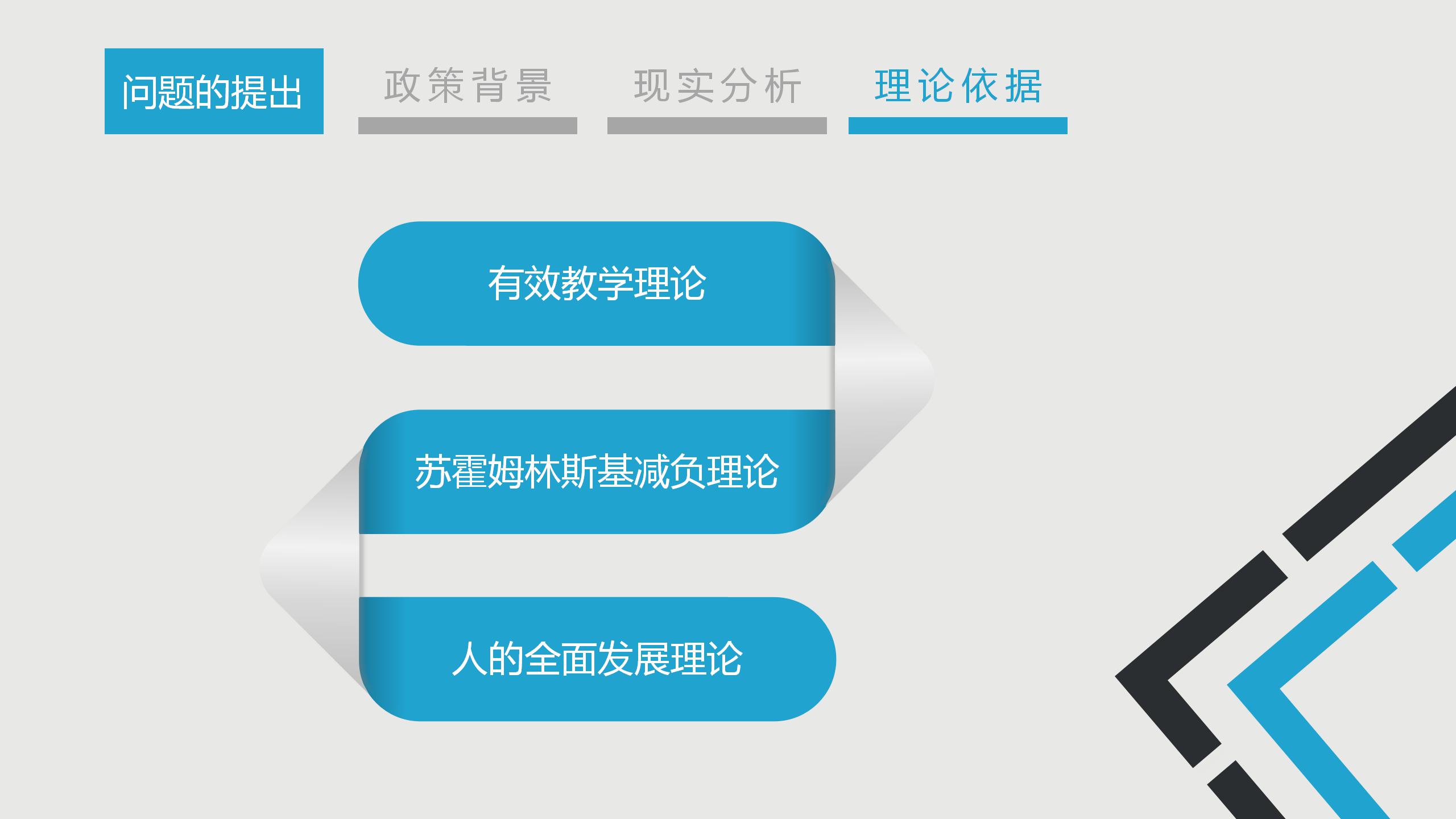 蓝色简约结题报告学术讨论答辩ppt模板