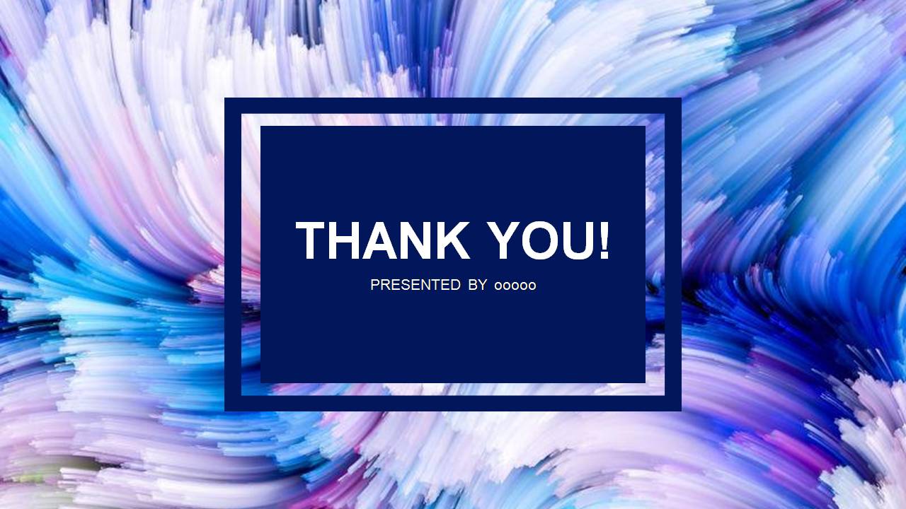 水彩刷迹通用ppt模板