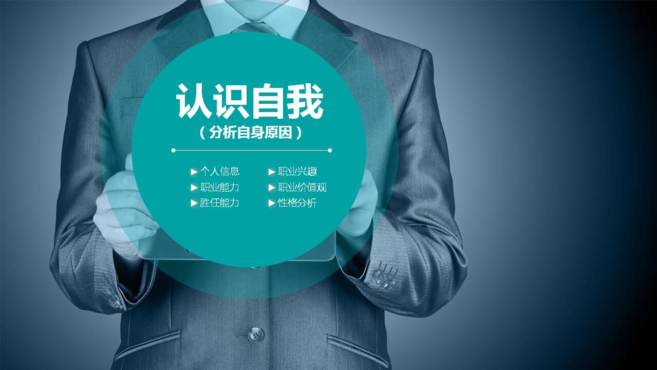 大学生入职职业生涯规划ppt模板