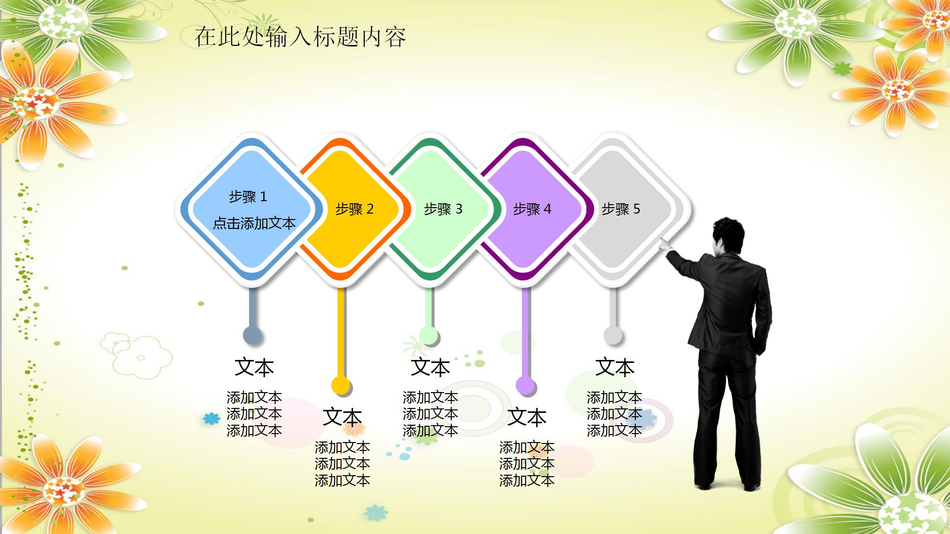 创意幼儿园小学生新学期家长会PPT模板