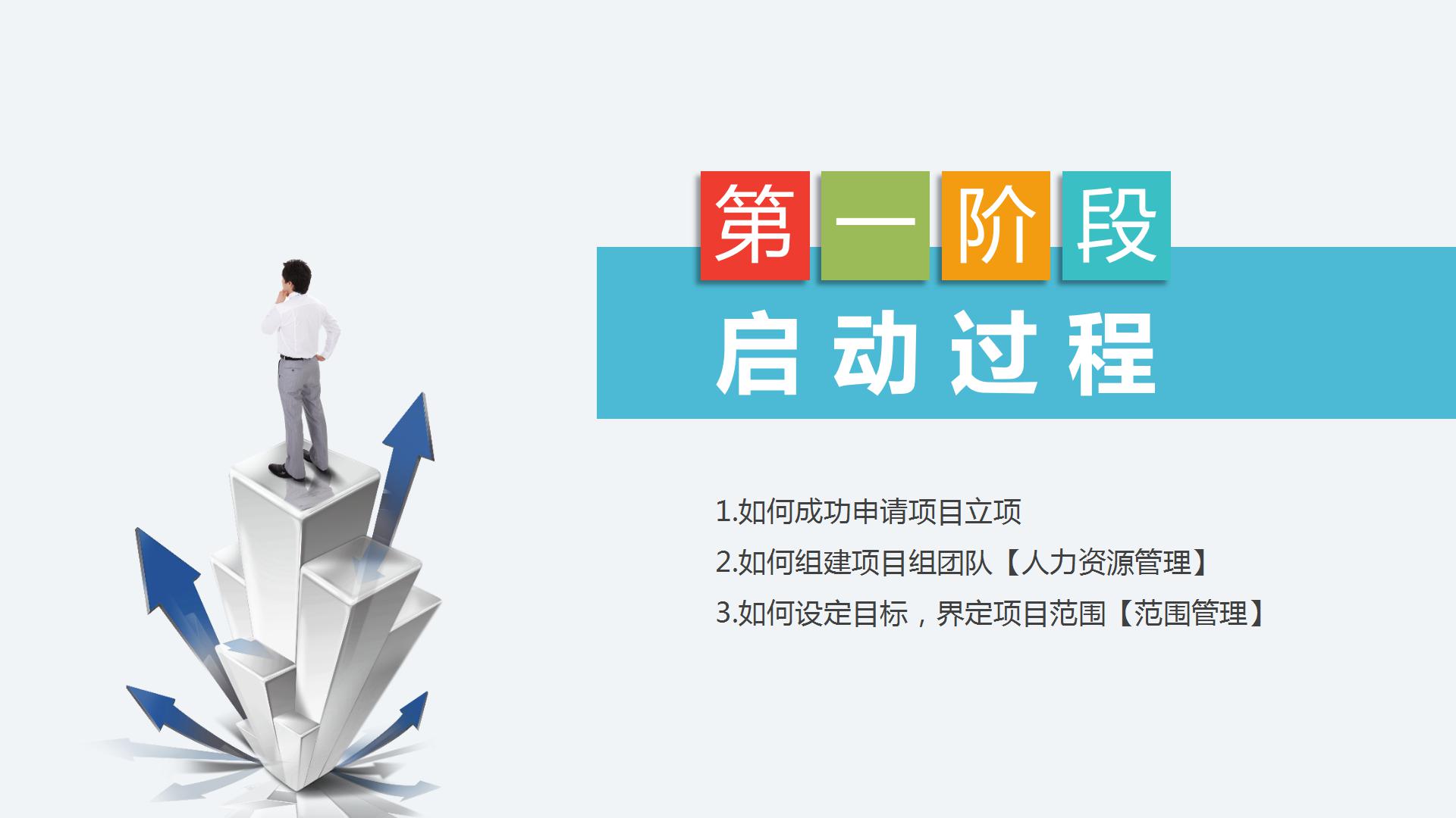 商务简洁项目申请答辩ppt模板