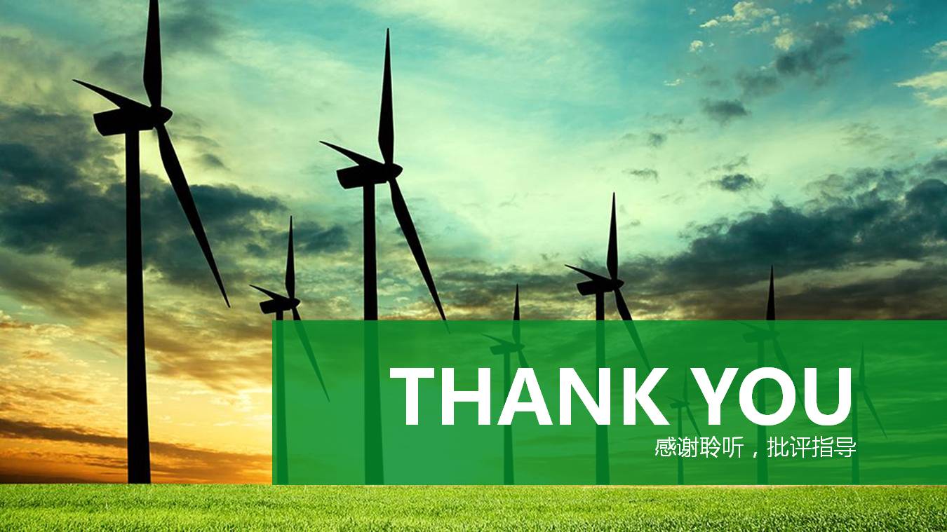 绿色环保能源ppt模板