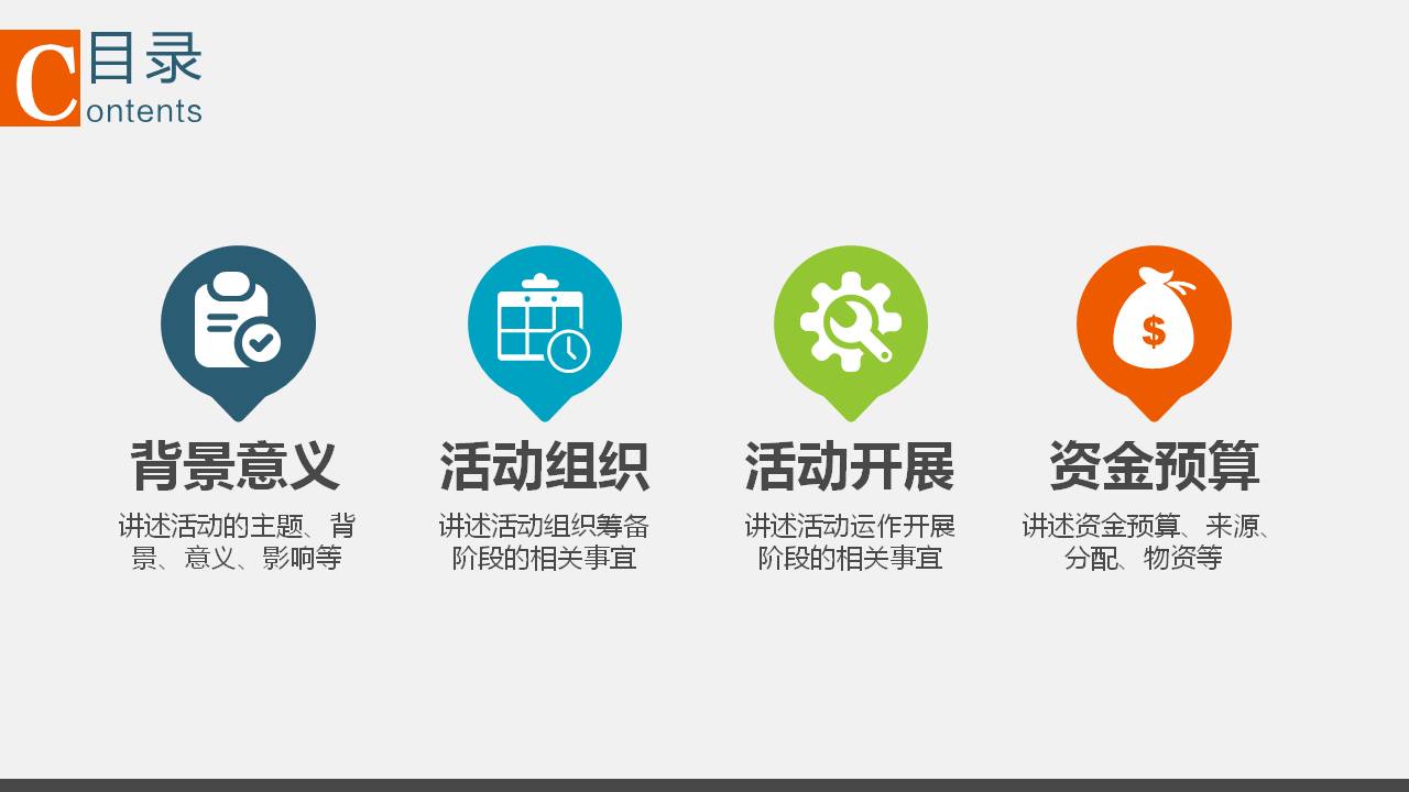 高三学生召开活动班会ppt模板