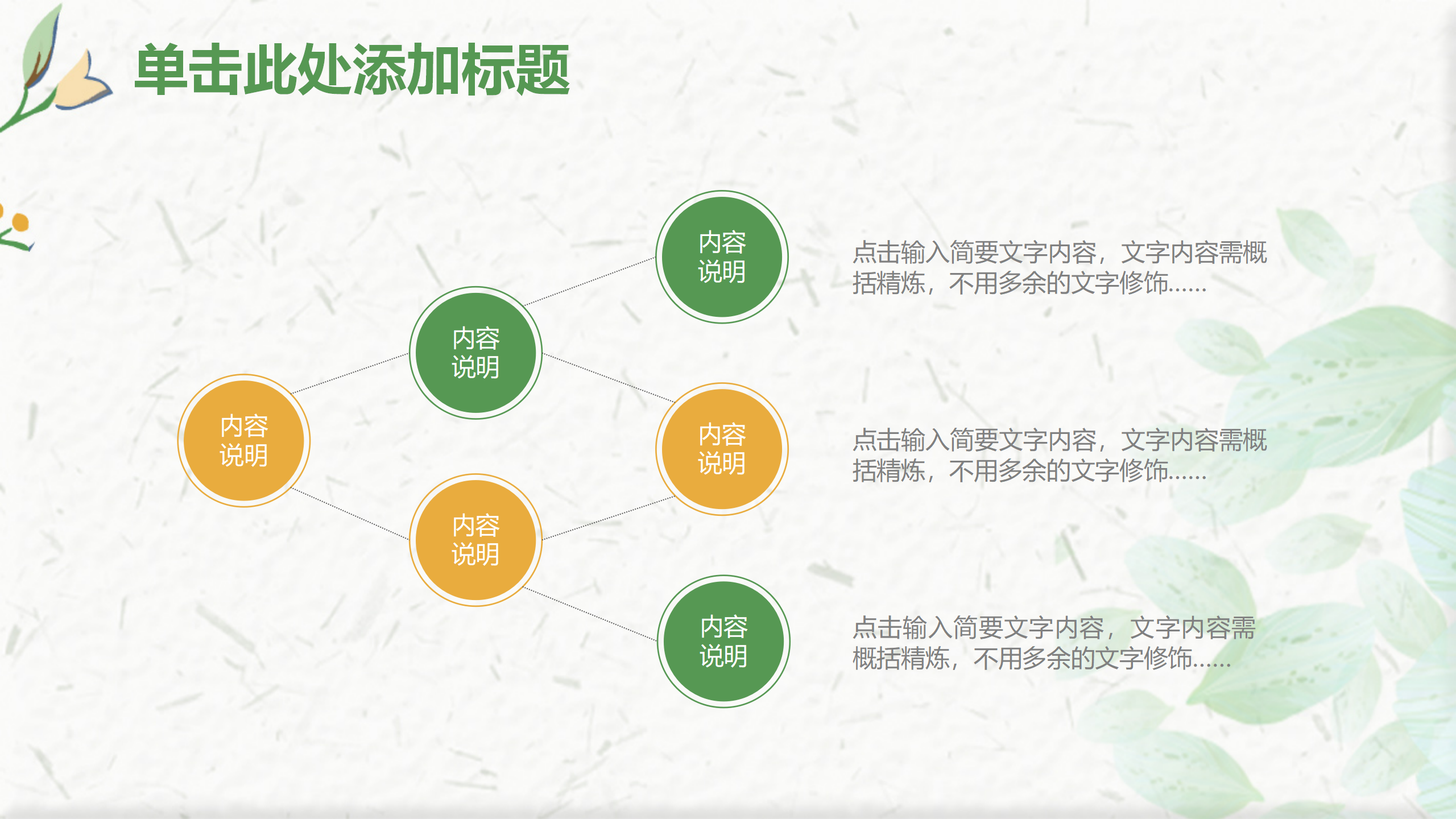 图片[4]-小清新简约工作通用ppt模板-聚给网