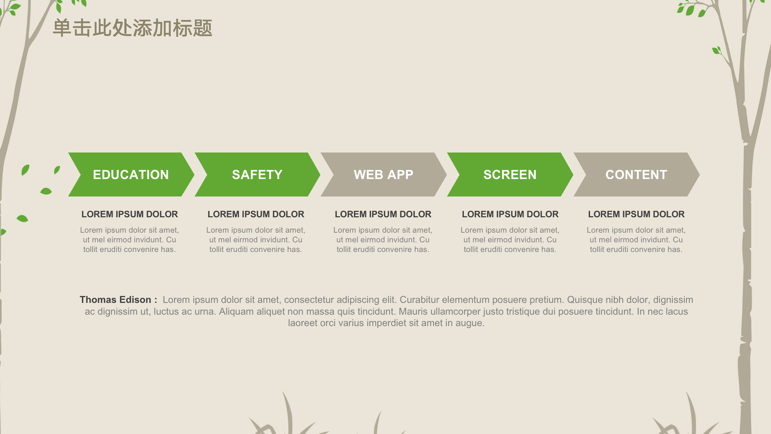 图片[22]-森林系工作总结汇报商务PPT模板-聚给网