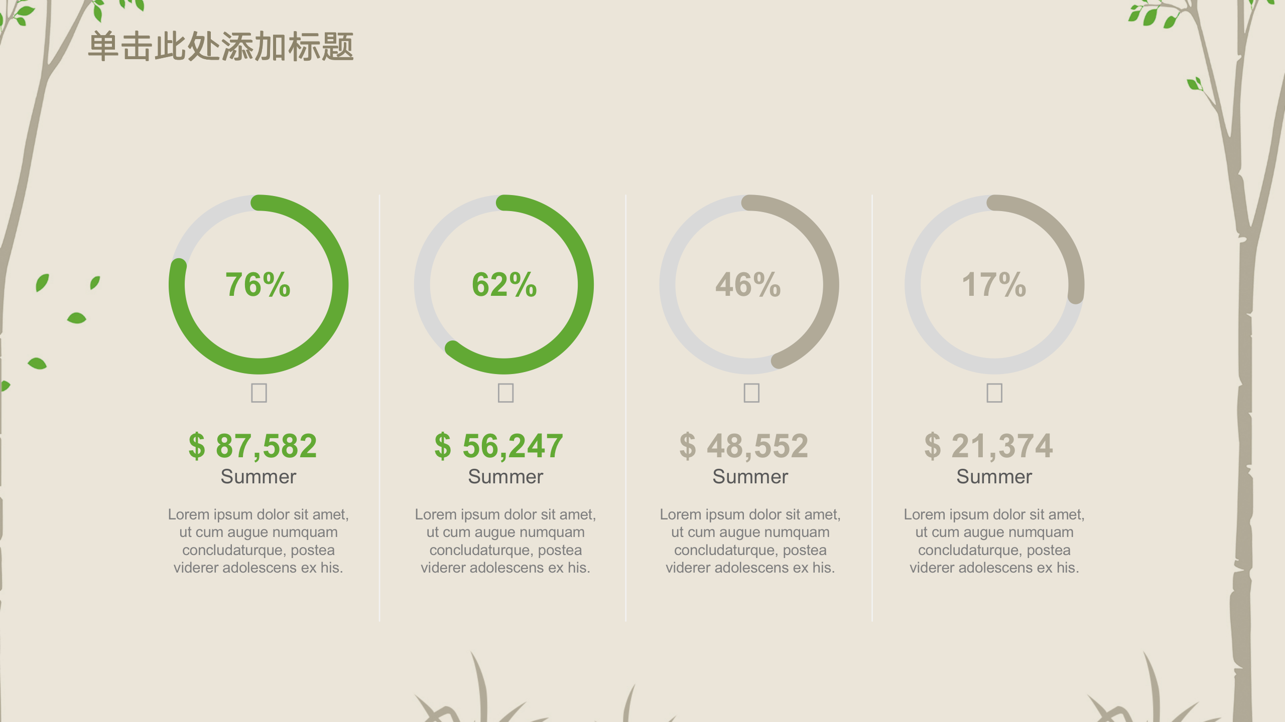 图片[37]-森林系工作总结汇报商务PPT模板-聚给网
