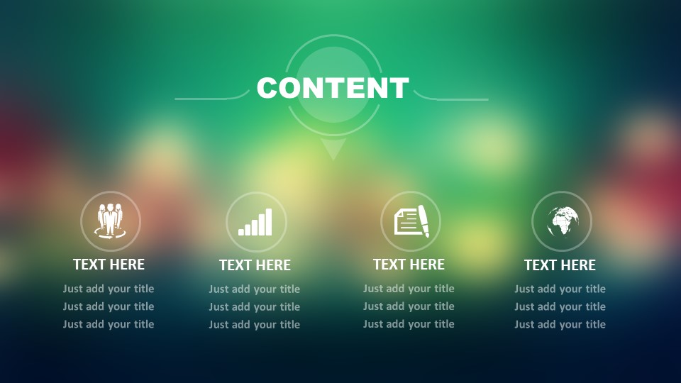 图片[2]-简洁毛玻璃背景IOS风PPT模板下载-聚给网