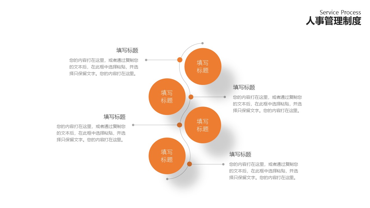 图片[5]-橙色人事行政工作总结ppt模板-聚给网