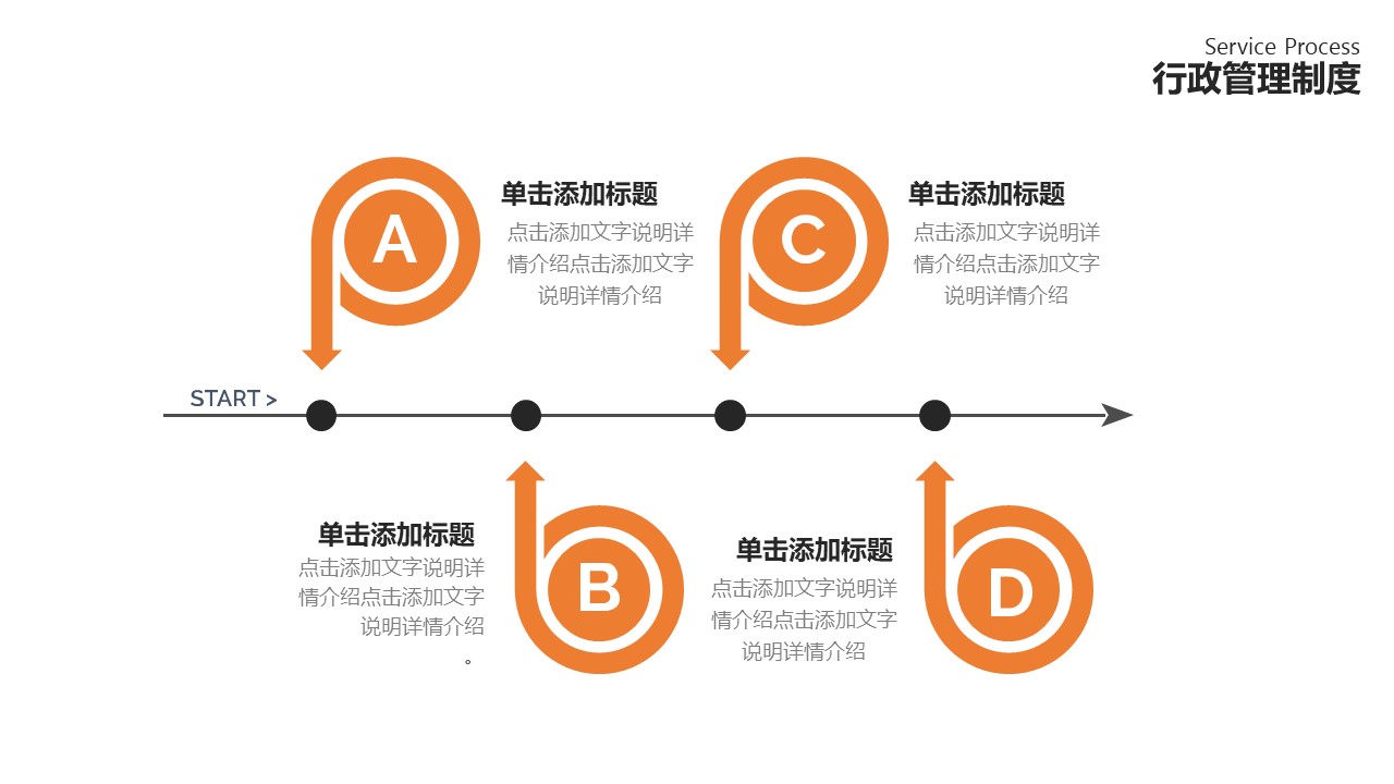 图片[8]-橙色人事行政工作总结ppt模板-聚给网